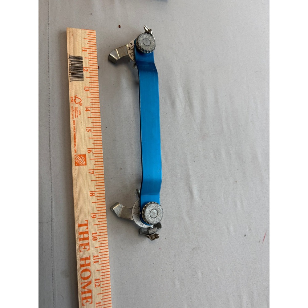 Vintage Child Life Shoes Orthopedic Spreader Bar Denis Browne 8 Inch Blue